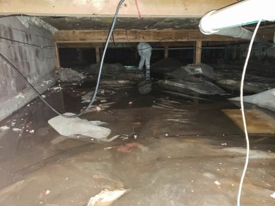 Crawlspace Post-Encapsulation